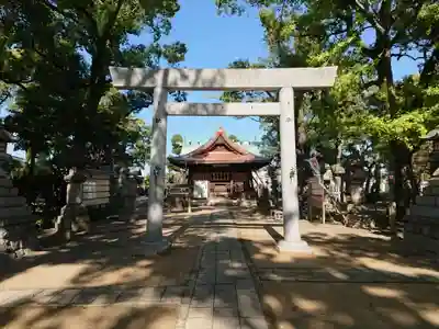 長良八劔社の本殿・本堂