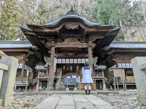 手長神社の本殿・本堂