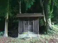 安智羅神社(松尾古城跡)の本殿・本堂