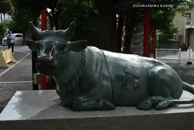 町田天満宮の像