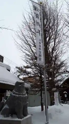 北海道神宮頓宮の狛犬