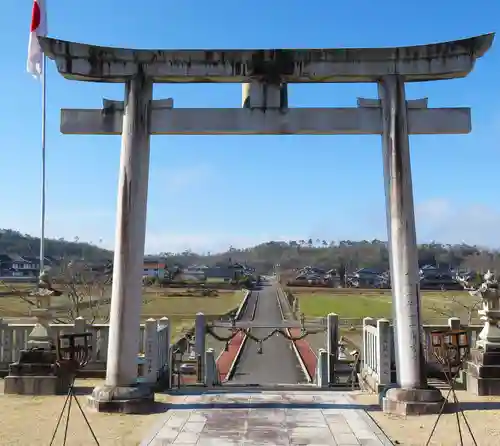 宗像神社の鳥居