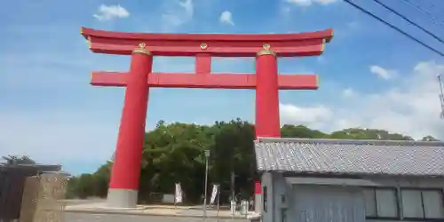 自凝島神社の鳥居