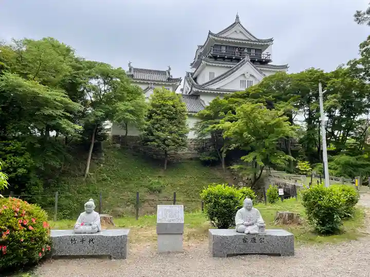 龍城神社の周辺