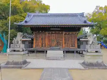 御鍬神社の本殿・本堂