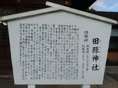 田縣神社の歴史