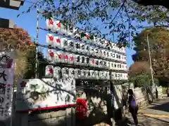 新井天神北野神社のお祭り