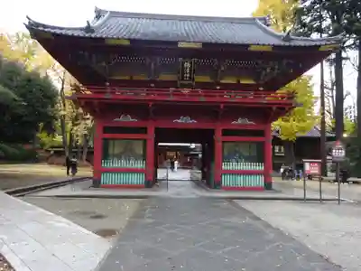 根津神社の山門・神門