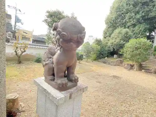 御香宮神社の狛犬