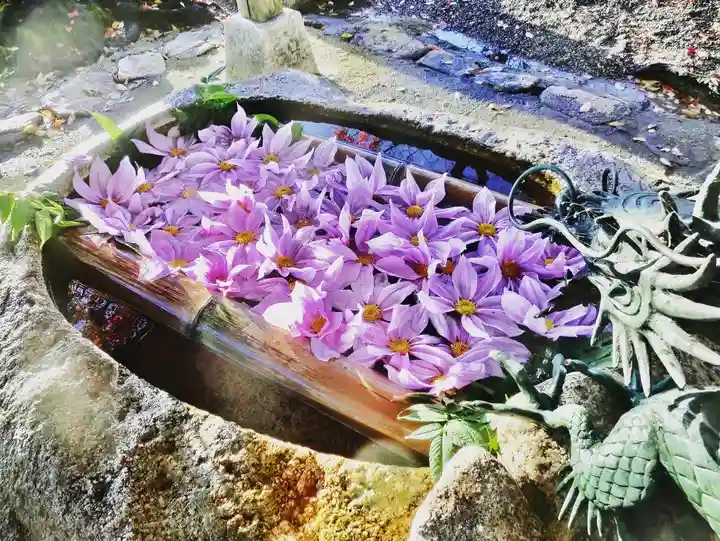 立志神社の手水舎