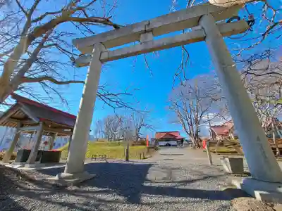 釧路一之宮 厳島神社の鳥居