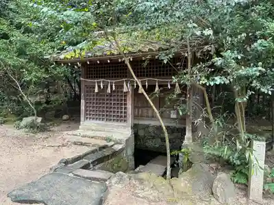 宇治上神社の手水舎