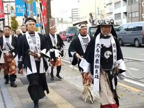 泉岳寺のお祭り