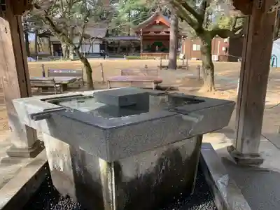 武田神社の手水舎