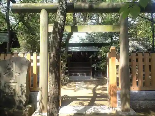 意富比神社の鳥居