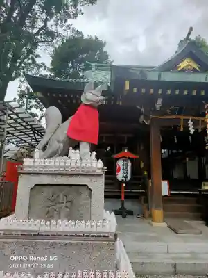 馬橋稲荷神社の狛犬