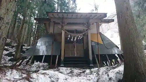 成澤不動尊神社の本殿・本堂