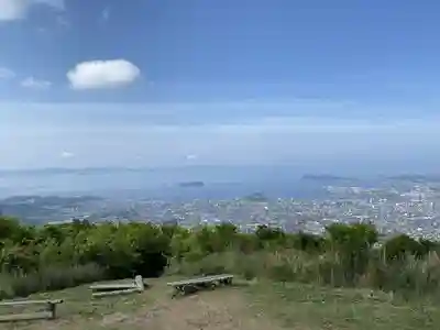 宮道天神社 奥之院の景色