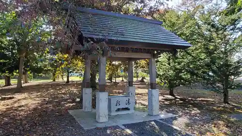 湧別神社の手水舎