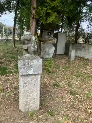 黒羽神社(黒羽招魂社)の像