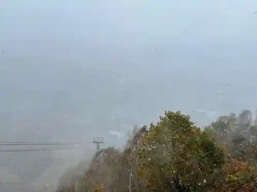 小樽天狗山神社の景色