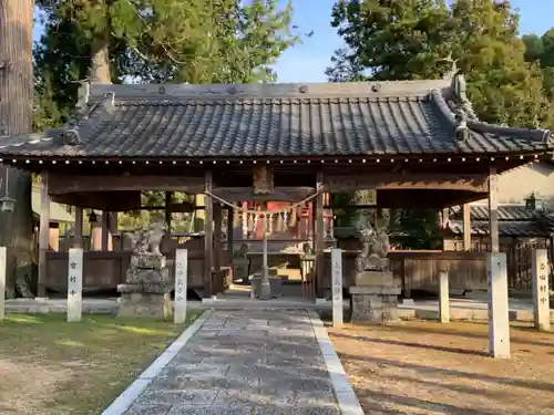 天津神社の本殿・本堂