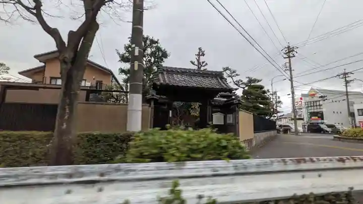 大音寺の山門・神門