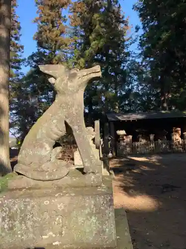 大田原神社の狛犬