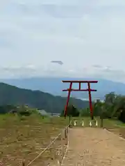 河口浅間神社の鳥居