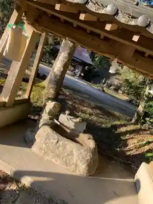 志多里八幡宮の手水舎