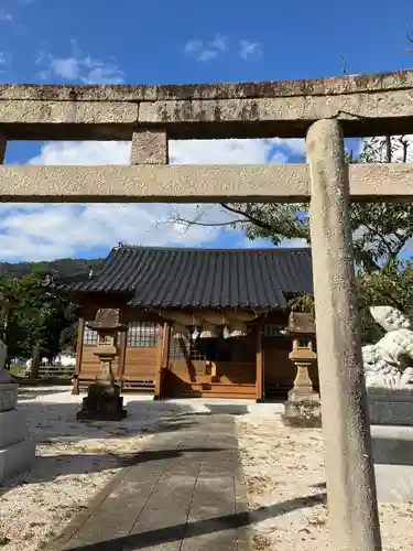 大土神社の鳥居