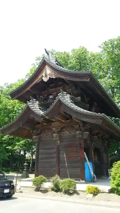 妻沼聖天山歓喜院の山門・神門