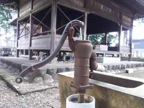 鞍知神社の手水