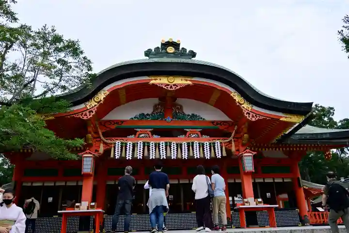 伏見稲荷大社の本殿・本堂