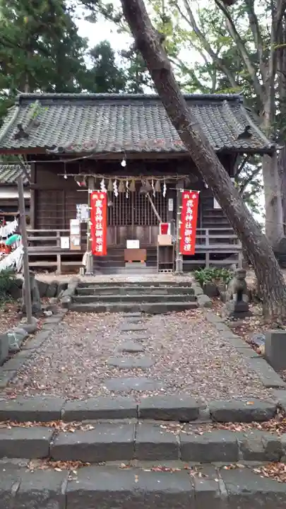 鹿島神社の本殿・本堂