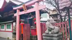 柳森神社の鳥居