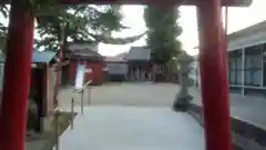 雷神社の鳥居