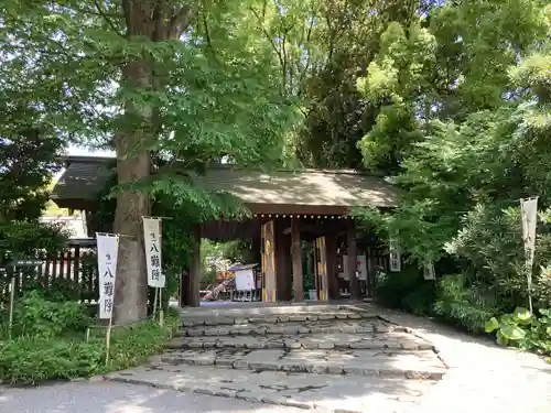 阿佐ヶ谷神明宮の山門・神門