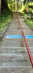 釣石神社の景色