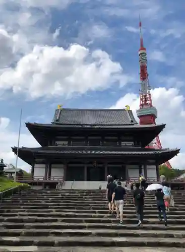 増上寺の本殿・本堂