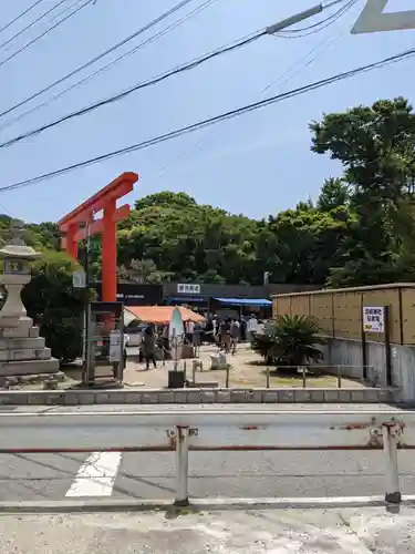 淡嶋神社の鳥居