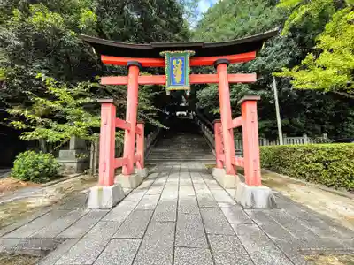 福山八幡宮の鳥居