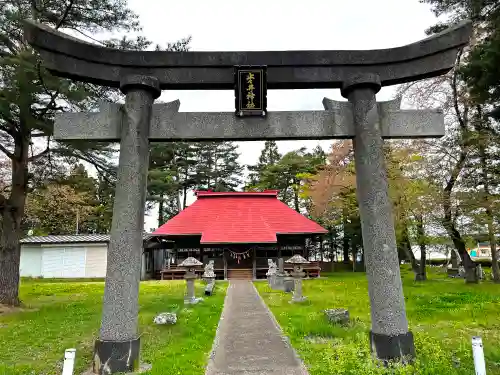 止々井神社の鳥居