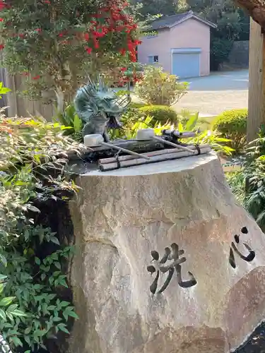 松岩寺の手水舎