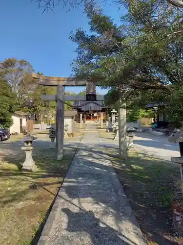 磯崎神社の鳥居