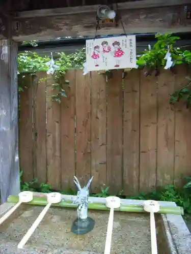 鷲宮神社の手水