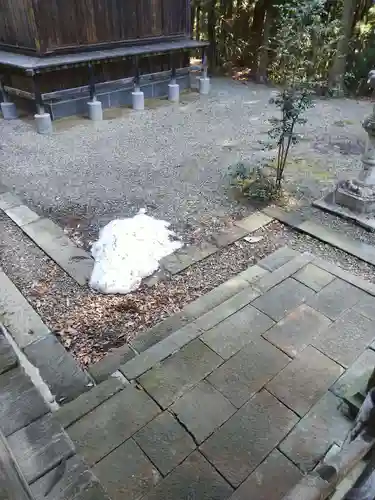 菅船神社の庭園