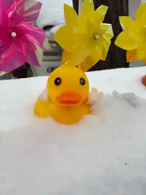 札幌諏訪神社の像