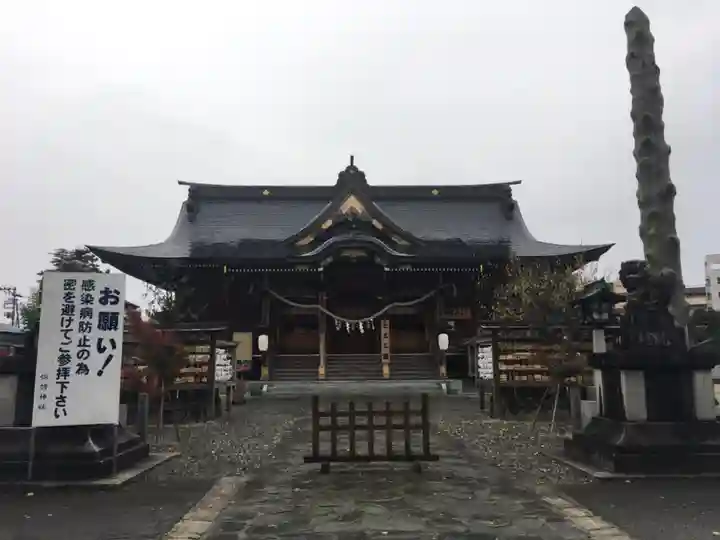 新発田諏訪神社の本殿・本堂