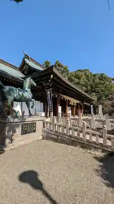 熊本縣護國神社の本殿・本堂